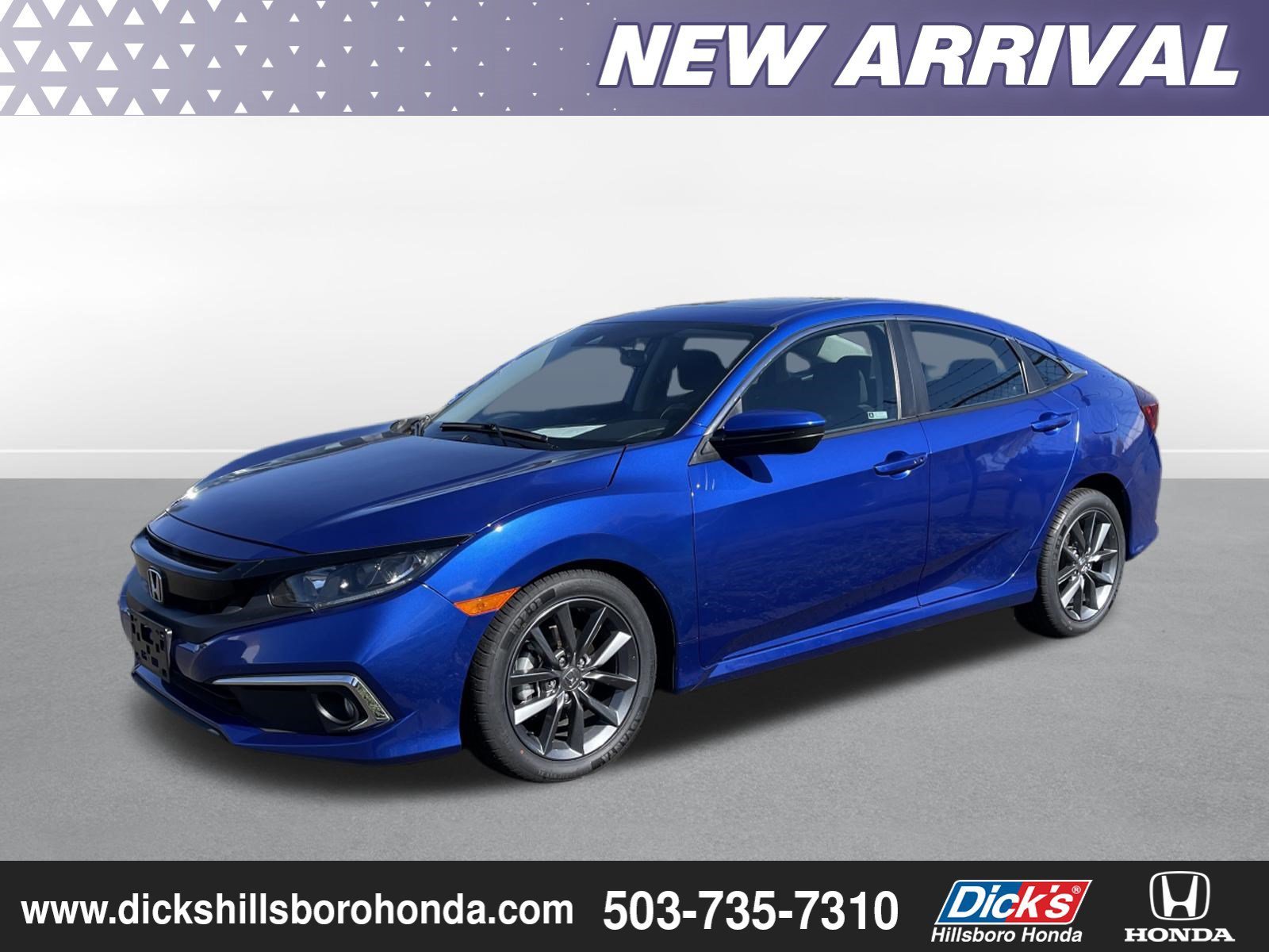 Used 2020 Honda Civic EX image 2
