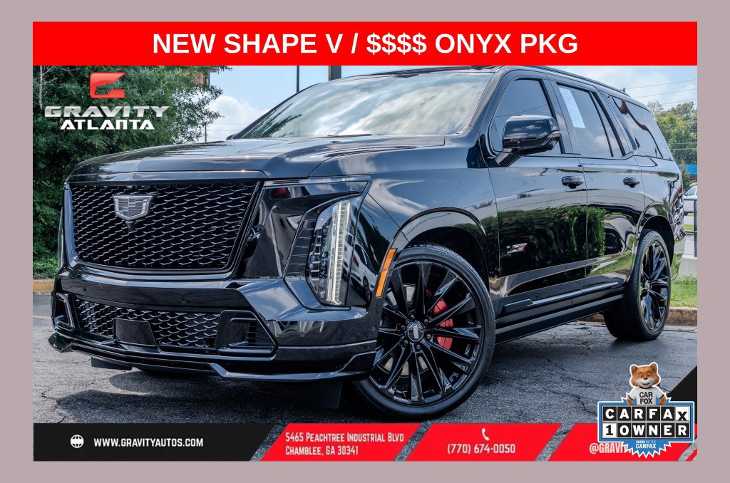Used 2025 Cadillac Escalade V w/ LPO, ONYX Package