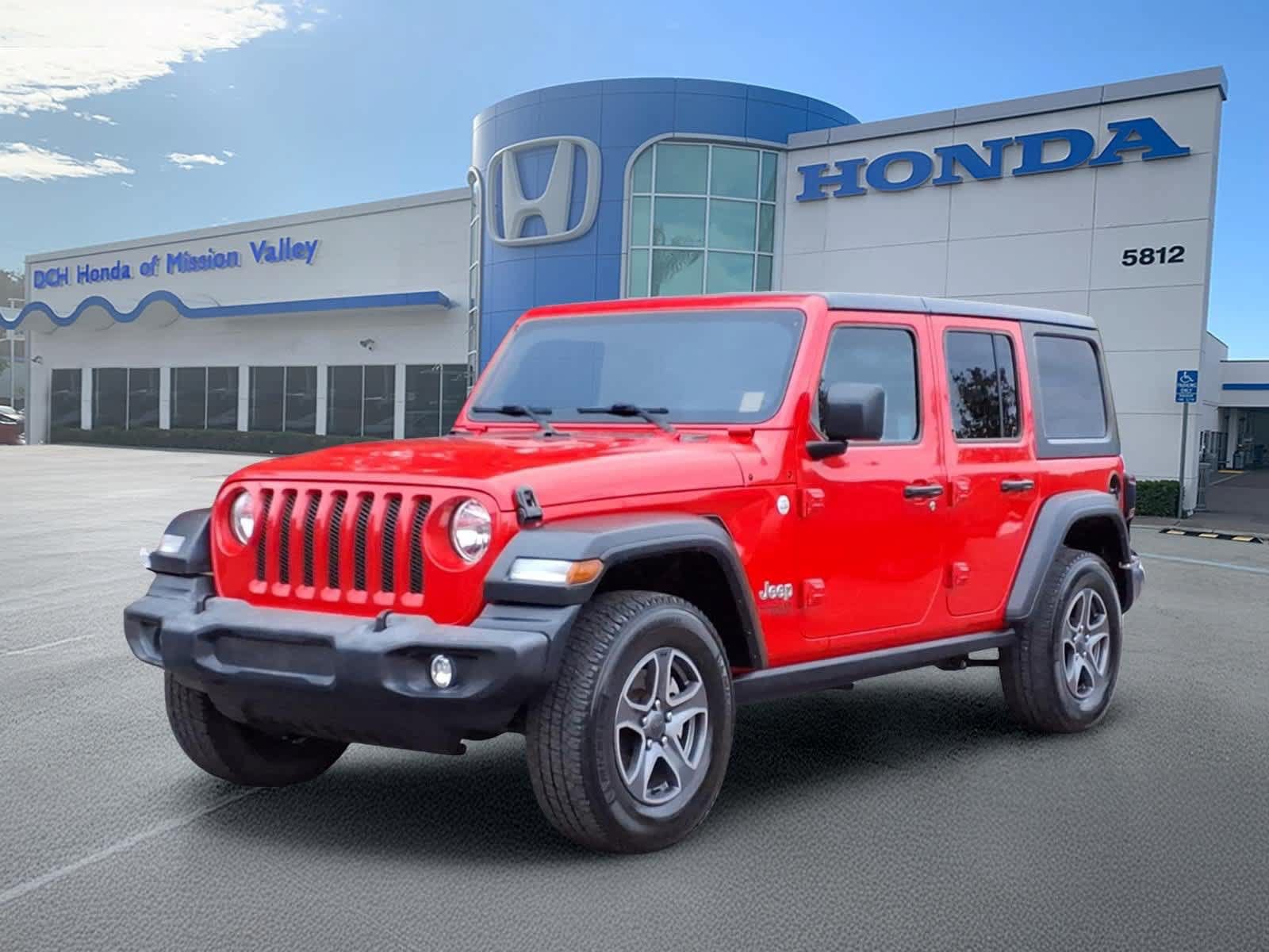 Used 2019 Jeep Wrangler Unlimited Sport S