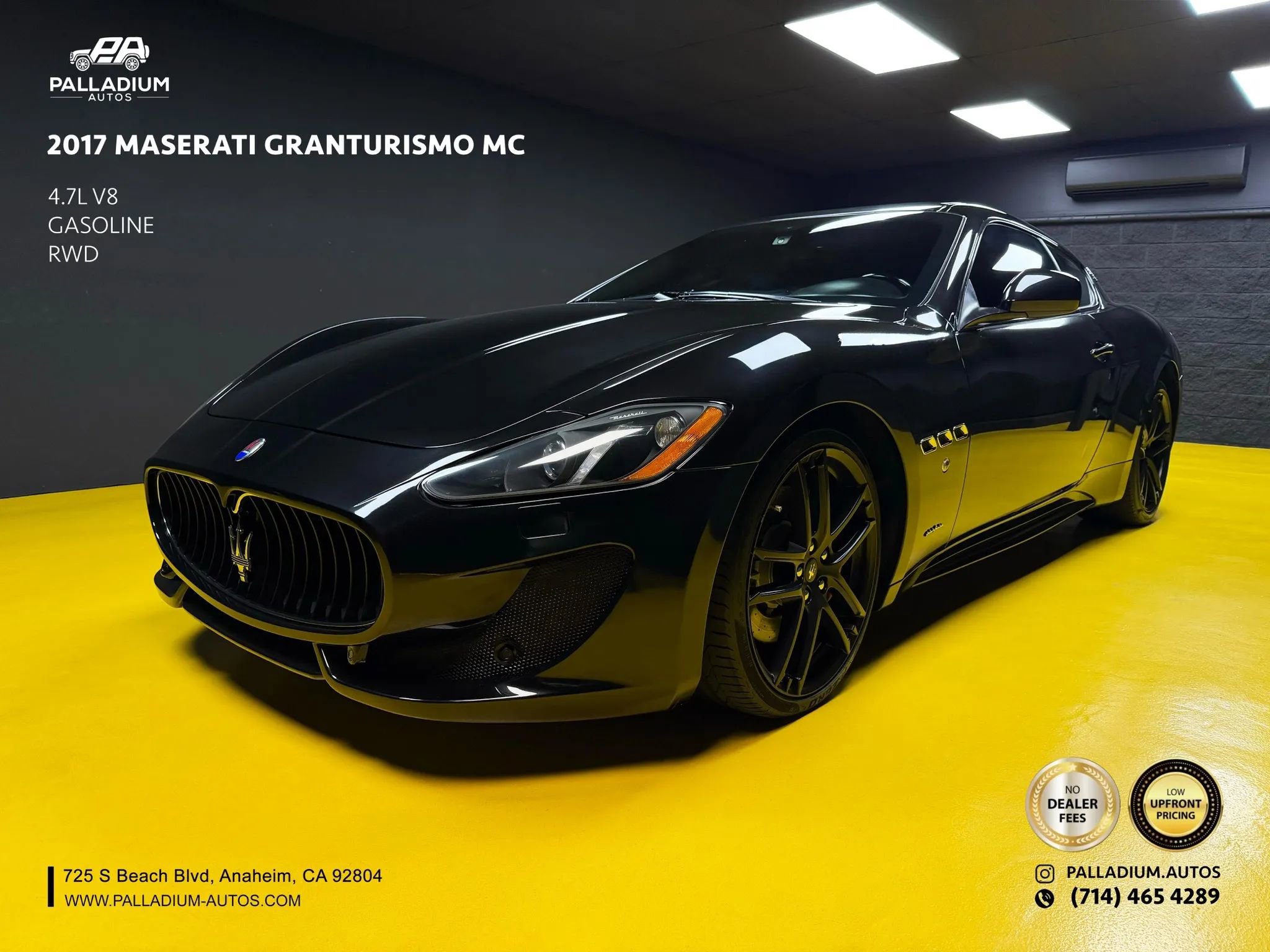Used 2017 Maserati GranTurismo MC Centennial