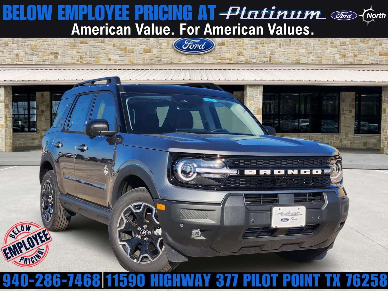 New 2025 Ford Bronco Sport Outer Banks w/ Outer Banks Tech Package+ AWD/4WD image 1