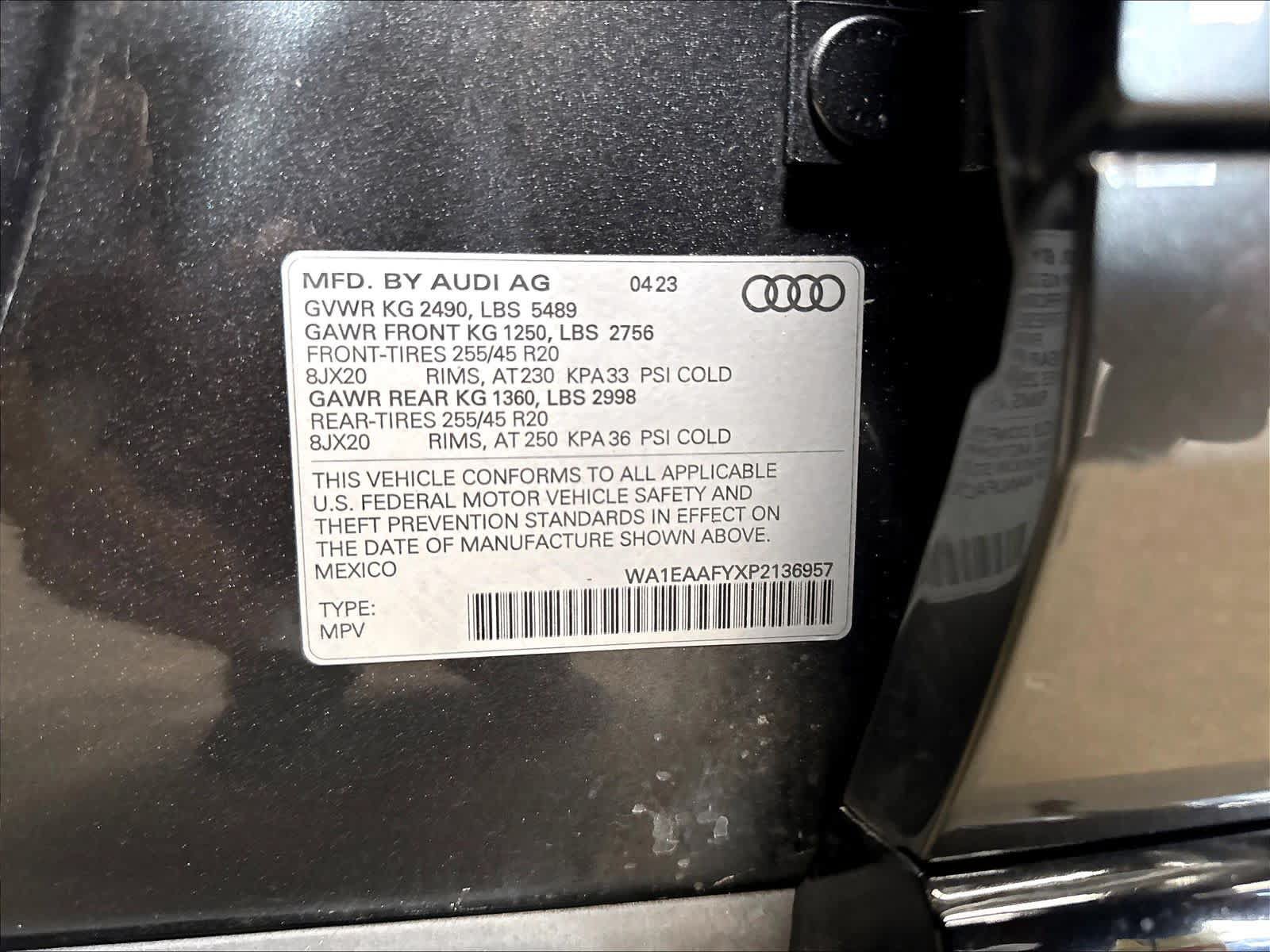 Used 2023 Audi Q5 2.0T Premium Plus w/ Premium Plus Package AWD/4WD image 35