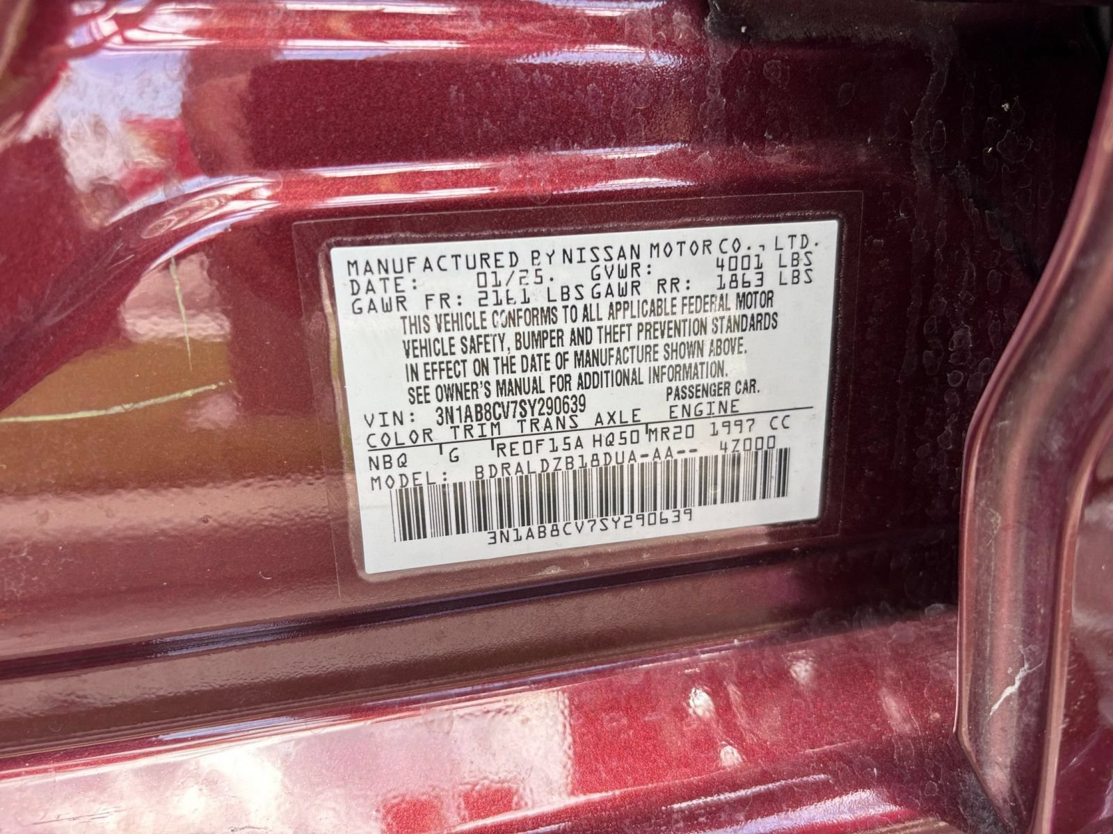 Used 2025 Nissan Sentra SV FWD image 26