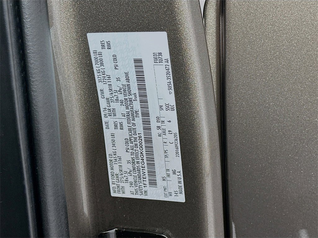 Used 2016 Ford F150 XLT w/ Equipment Group 302A Luxury image 29