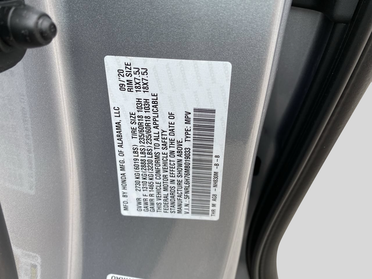 Used 2021 Honda Odyssey EX-L image 34