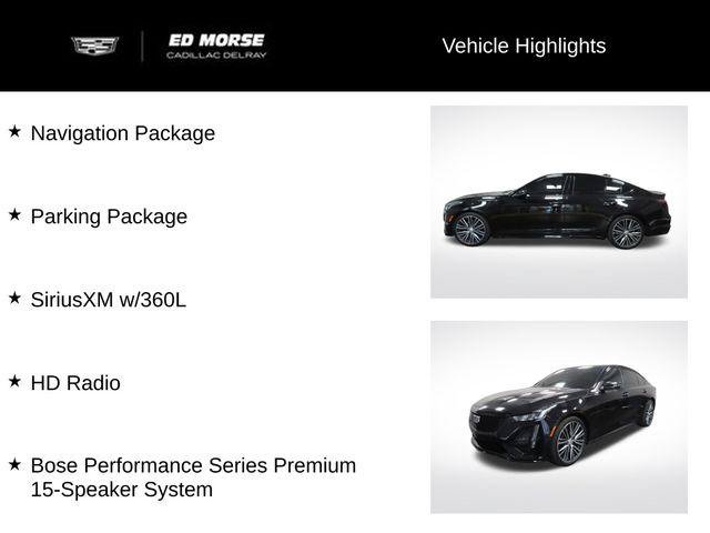 Certified 2022 Cadillac CT5 V w/ Platinum Package AWD/4WD image 58