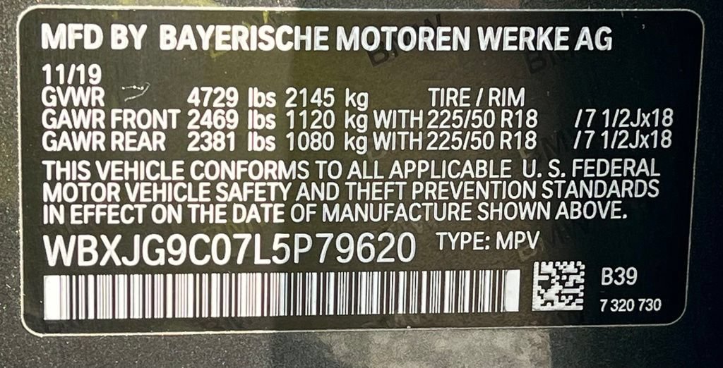 Used 2020 BMW X1 xDrive28i w/ Convenience Package AWD/4WD image 45