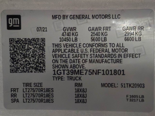 Used 2022 GMC Sierra 2500 SLE w/ SLE Convenience Package image 39