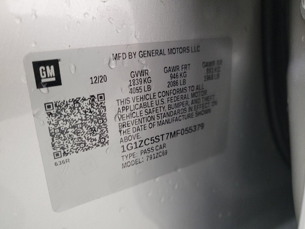 Used 2021 Chevrolet Malibu LS FWD image 33