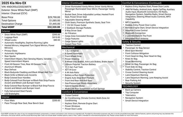 Certified 2025 Kia Niro EX image 10