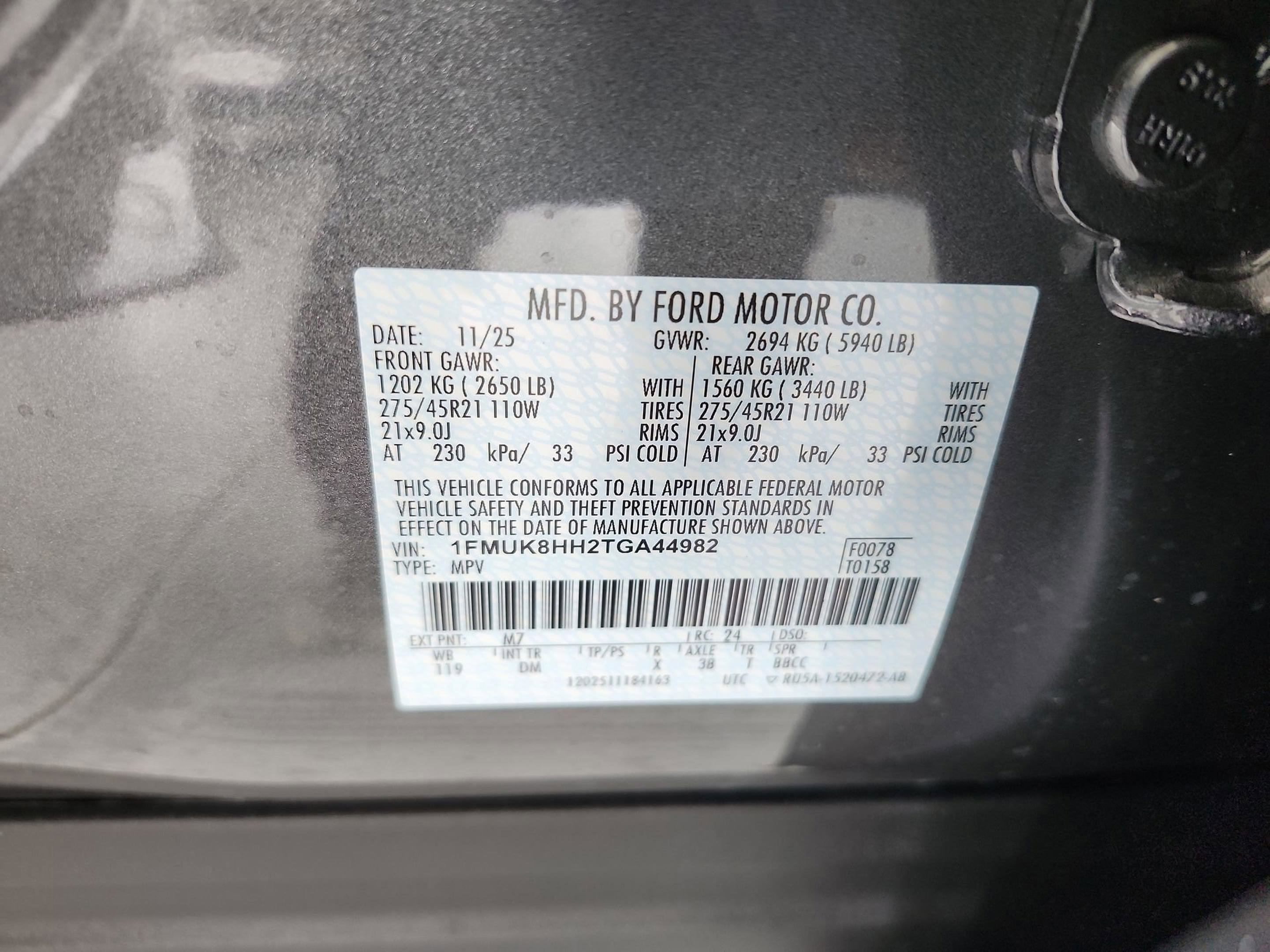 New 2026 Ford Explorer Platinum w/ LUX Leather Package image 24