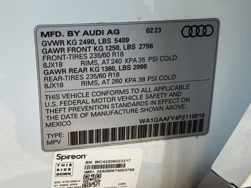 Used 2023 Audi Q5 2.0T Premium w/ Convenience Package AWD/4WD image 28
