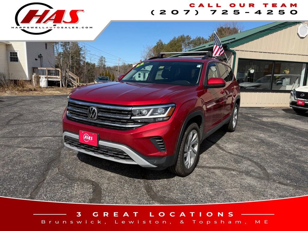 Used 2022 Volkswagen Atlas SE image 1