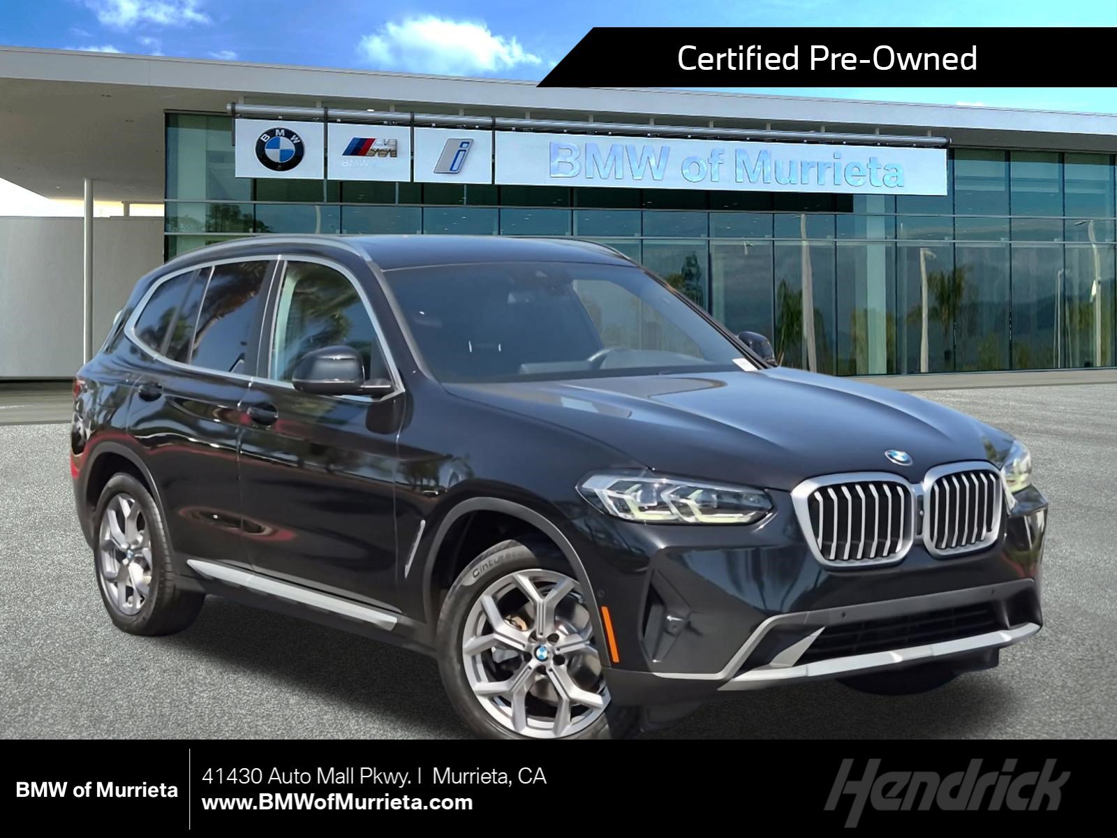 Certified 2023 BMW X3 sDrive30i w/ Convenience Package RWD image 1