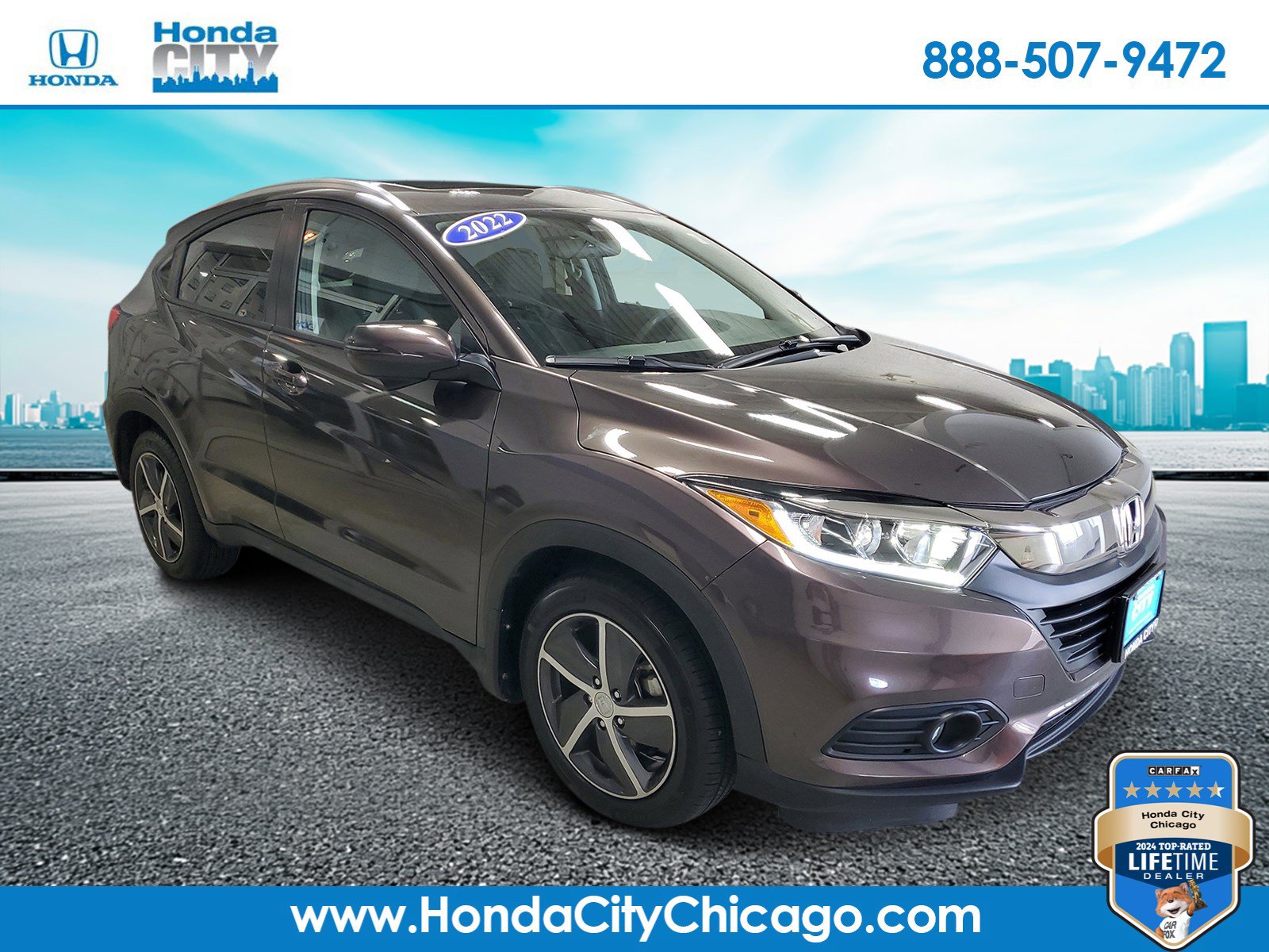 Used 2022 Honda HR-V EX image 1
