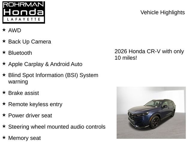 New 2026 Honda CR-V Sport-L image 7