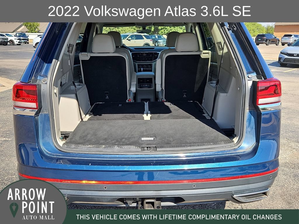 Used 2022 Volkswagen Atlas SE AWD/4WD image 17