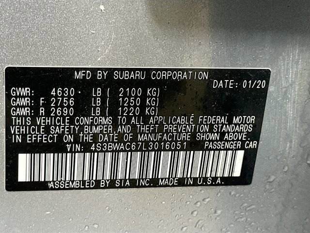 Used 2020 Subaru Legacy Premium AWD/4WD image 30