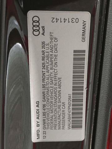 Used 2023 Audi A4 2.0T Premium w/ Convenience Package AWD/4WD image 32