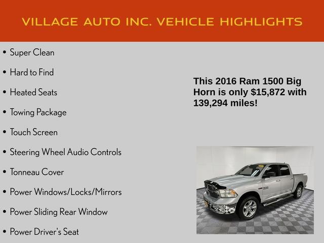 Used 2016 RAM 1500 Big Horn AWD/4WD image 7