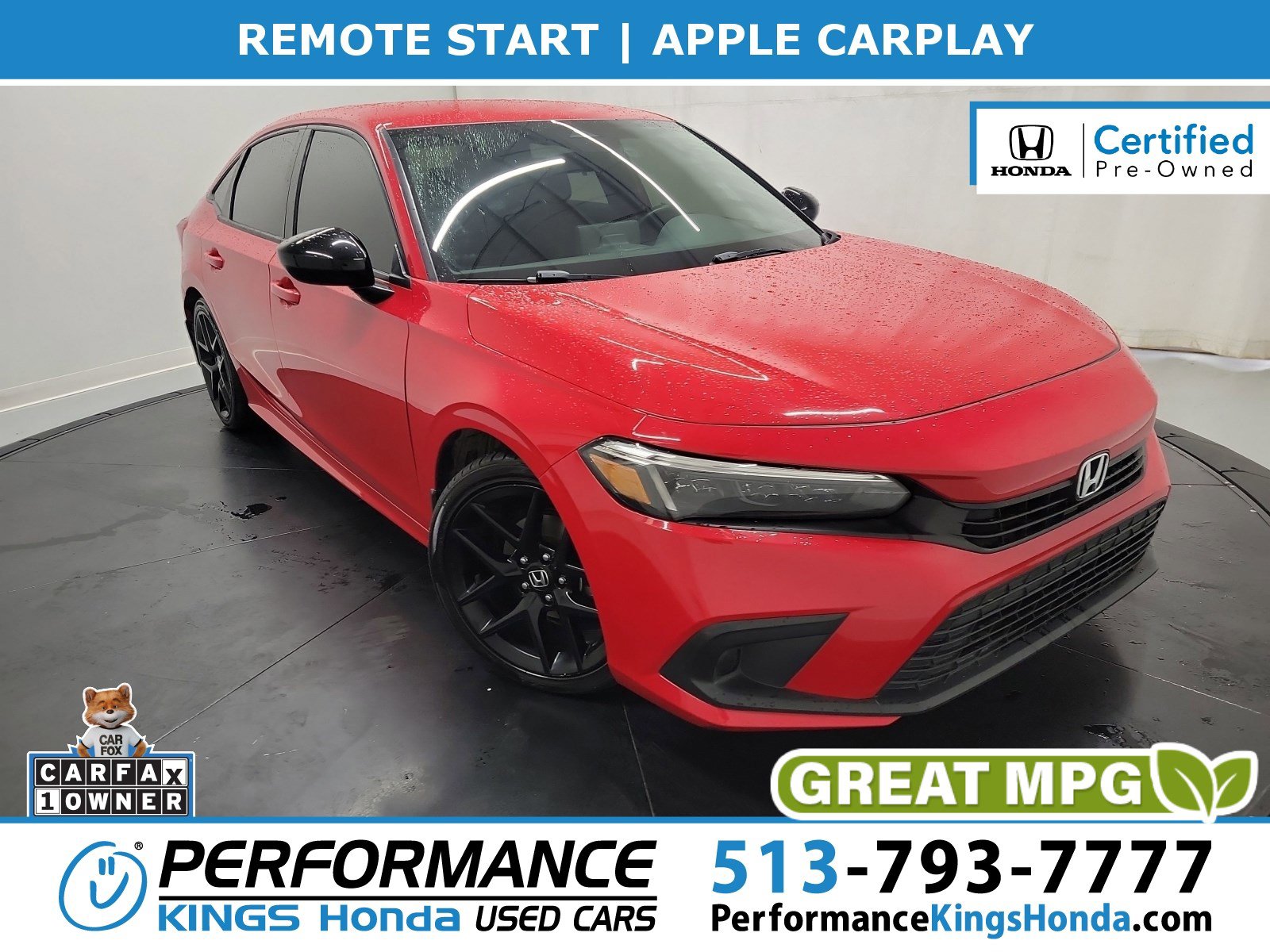 Used 2022 Honda Civic Sport