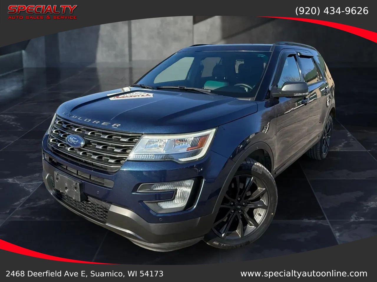 Used 2017 Ford Explorer XLT w/ Equipment Group 202A image 1