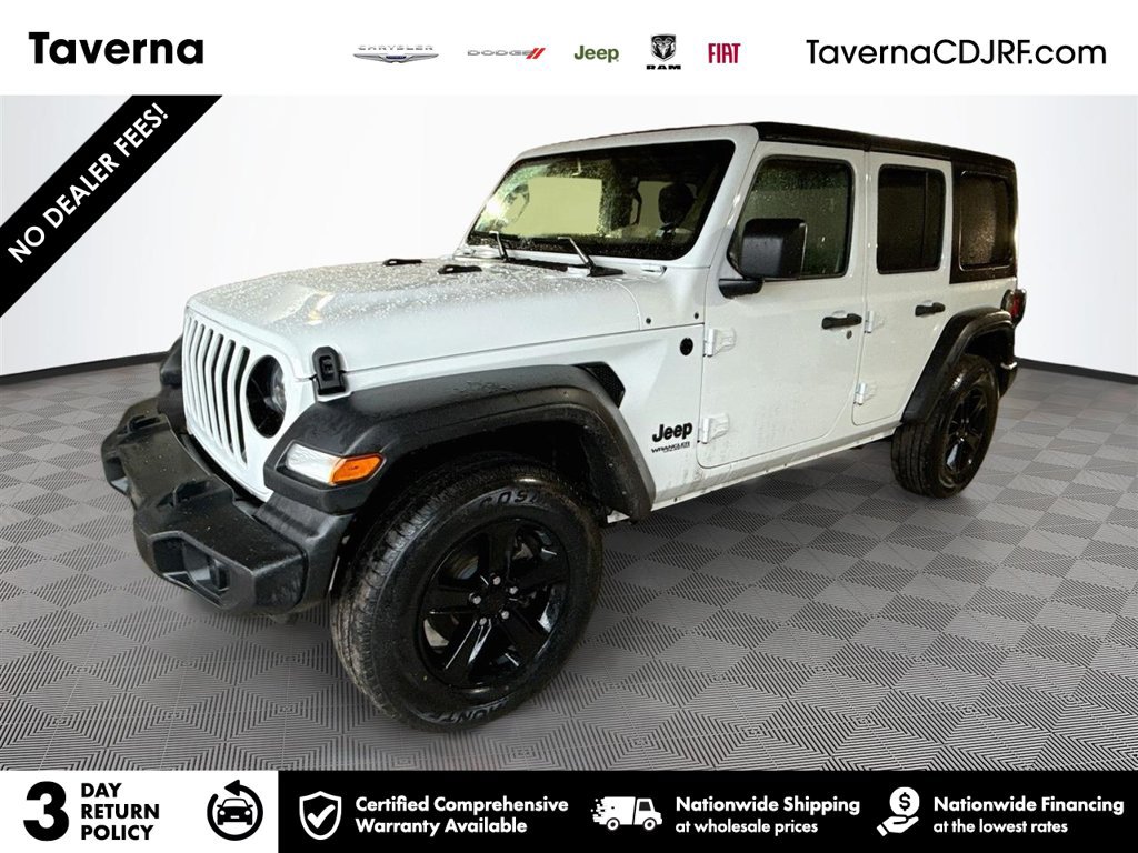 Certified 2022 Jeep Wrangler Unlimited Sport AWD/4WD image 1
