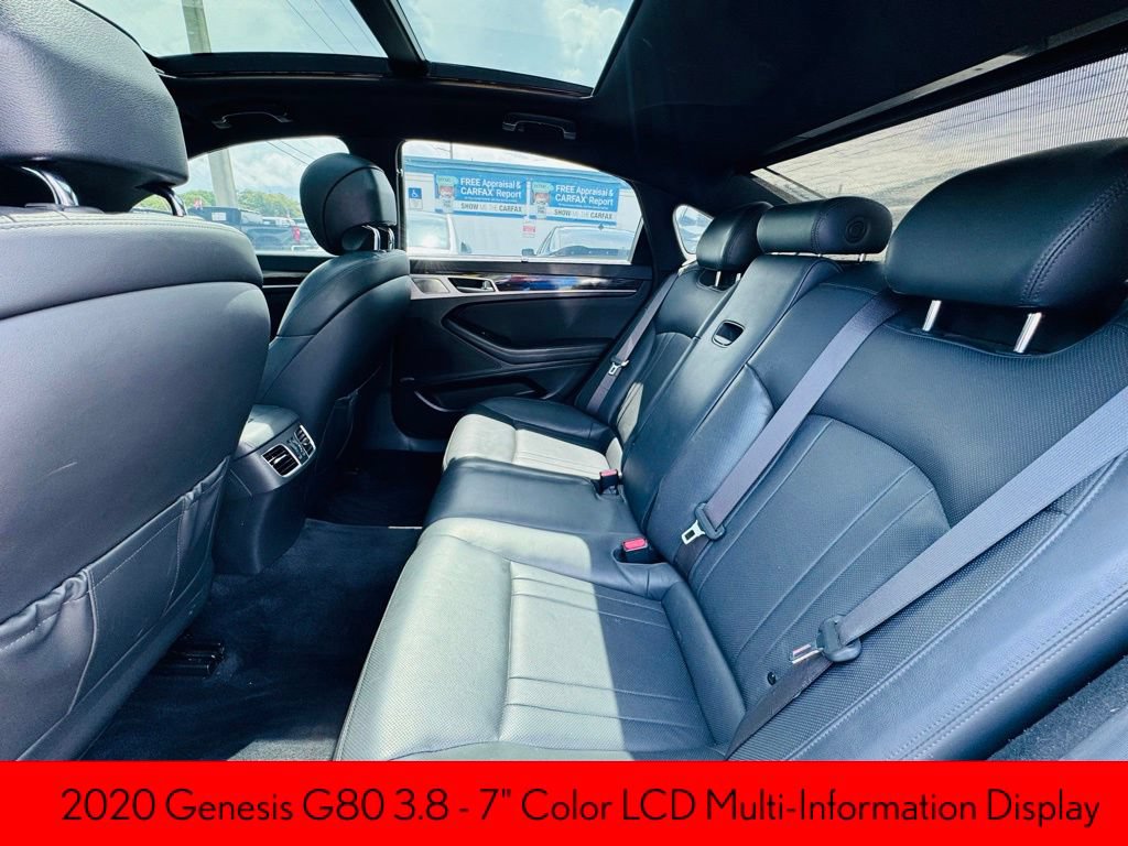 Used 2020 Genesis G80 3.8 w/ Sport Package 02 RWD image 13