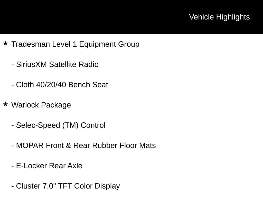Used 2023 RAM 1500 Tradesman w/ Warlock PACKAGE AWD/4WD image 18