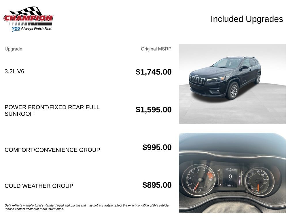 Used 2019 Jeep Cherokee Latitude Plus w/ Comfort/Convenience Group image 4