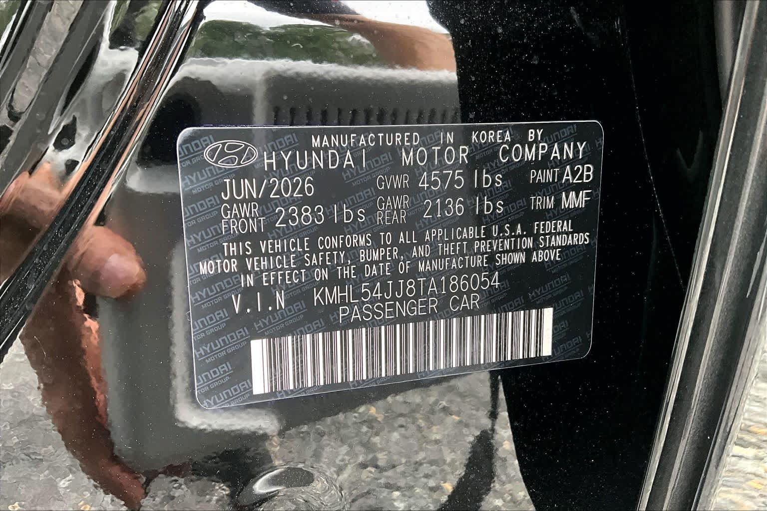 New 2026 Hyundai Sonata Limited FWD image 14