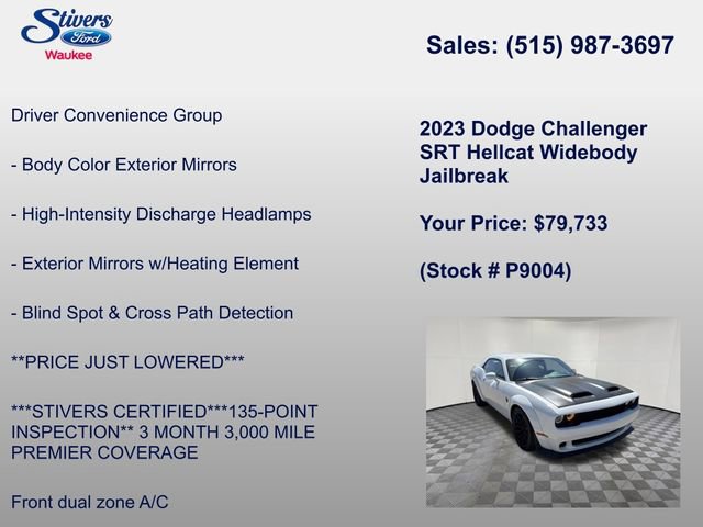 Used 2023 Dodge Challenger SRT Hellcat RWD image 16