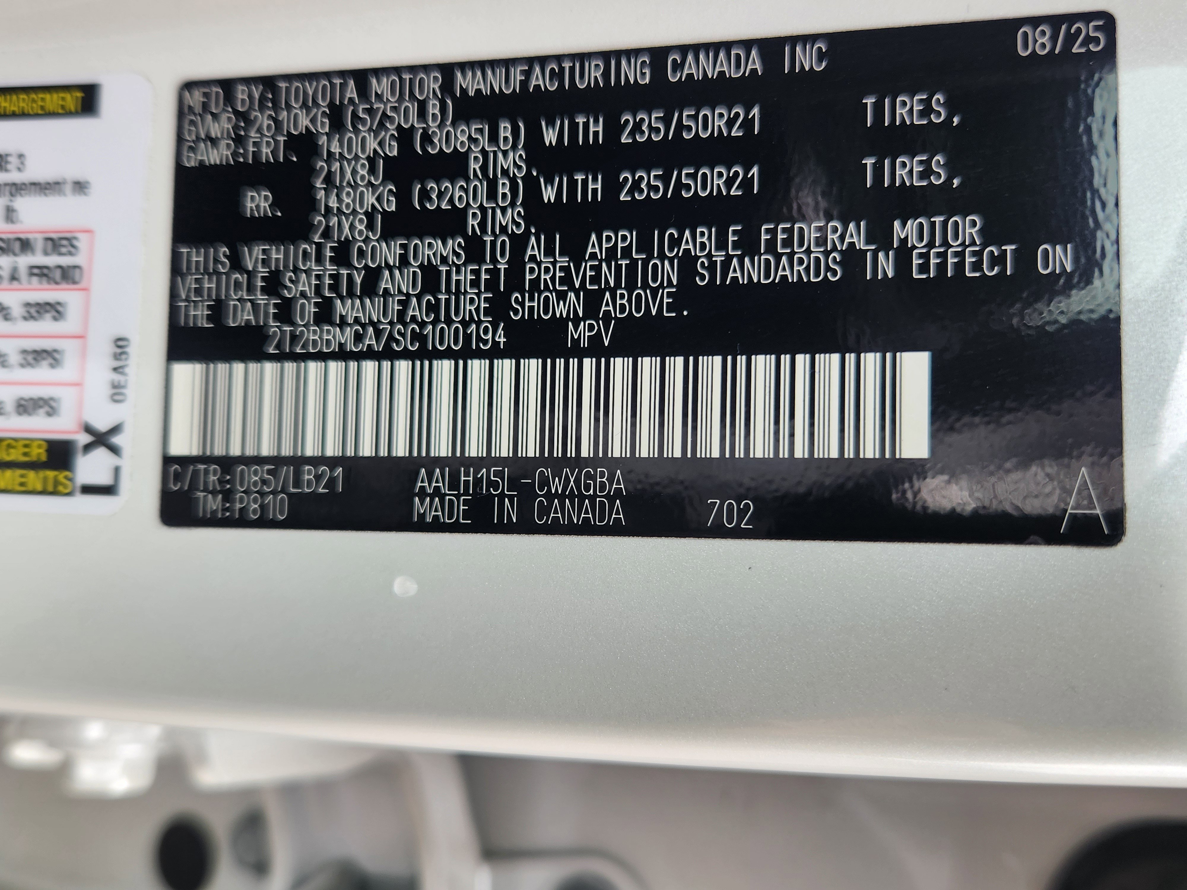 Certified 2025 Lexus RX 350 w/ Convenience Package image 24