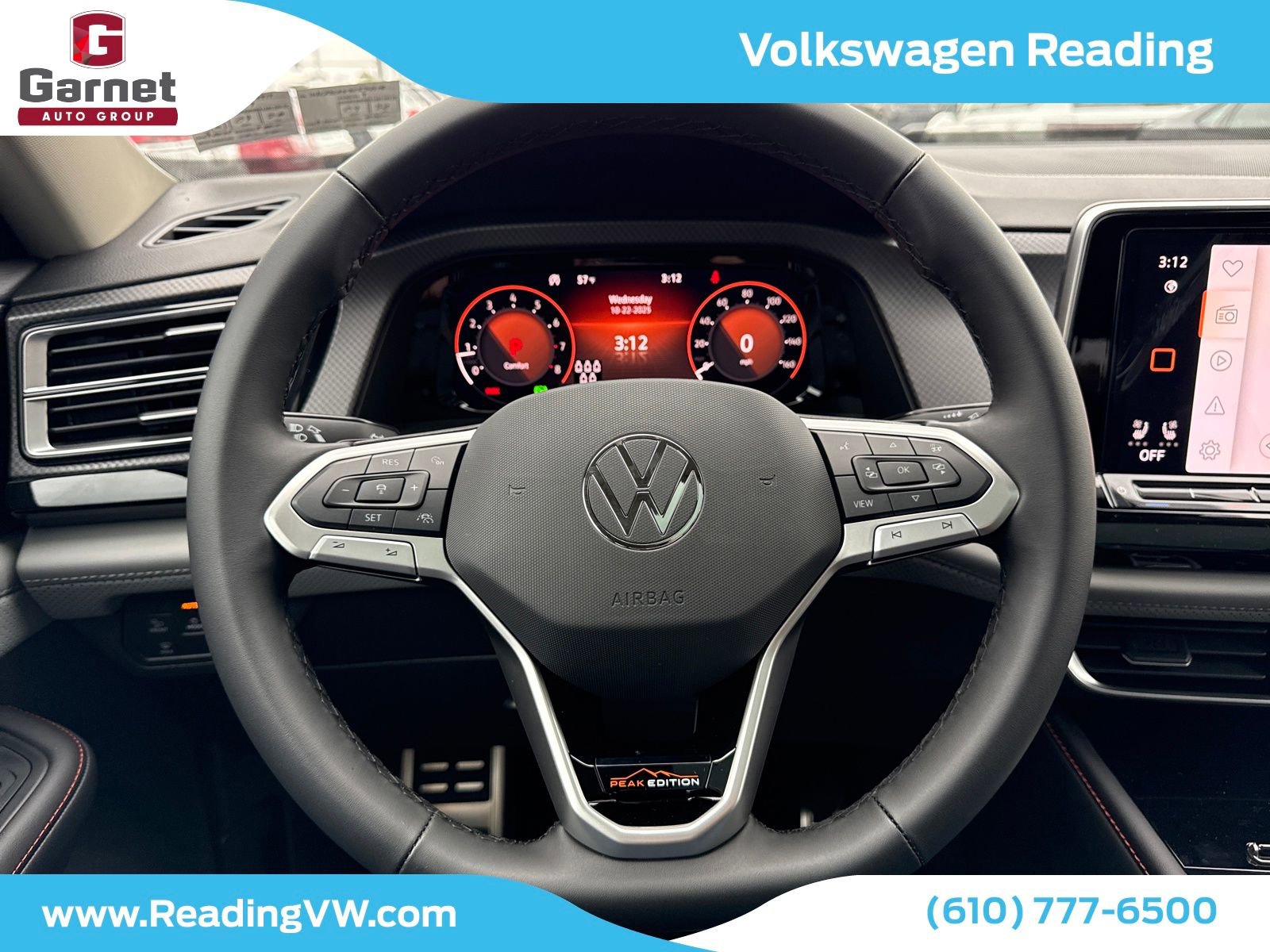 New 2025 Volkswagen Atlas Peak Edition SE image 14