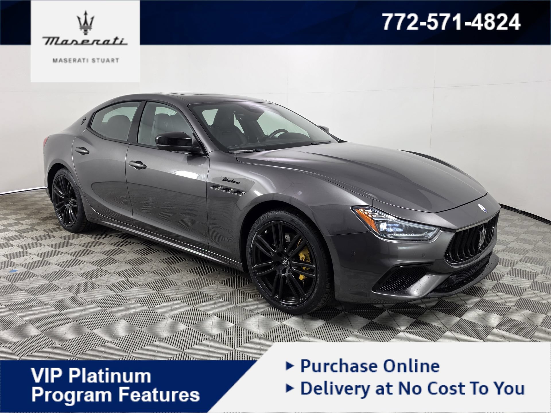 Used 2023 Maserati Ghibli Modena Q4 AWD/4WD image 1