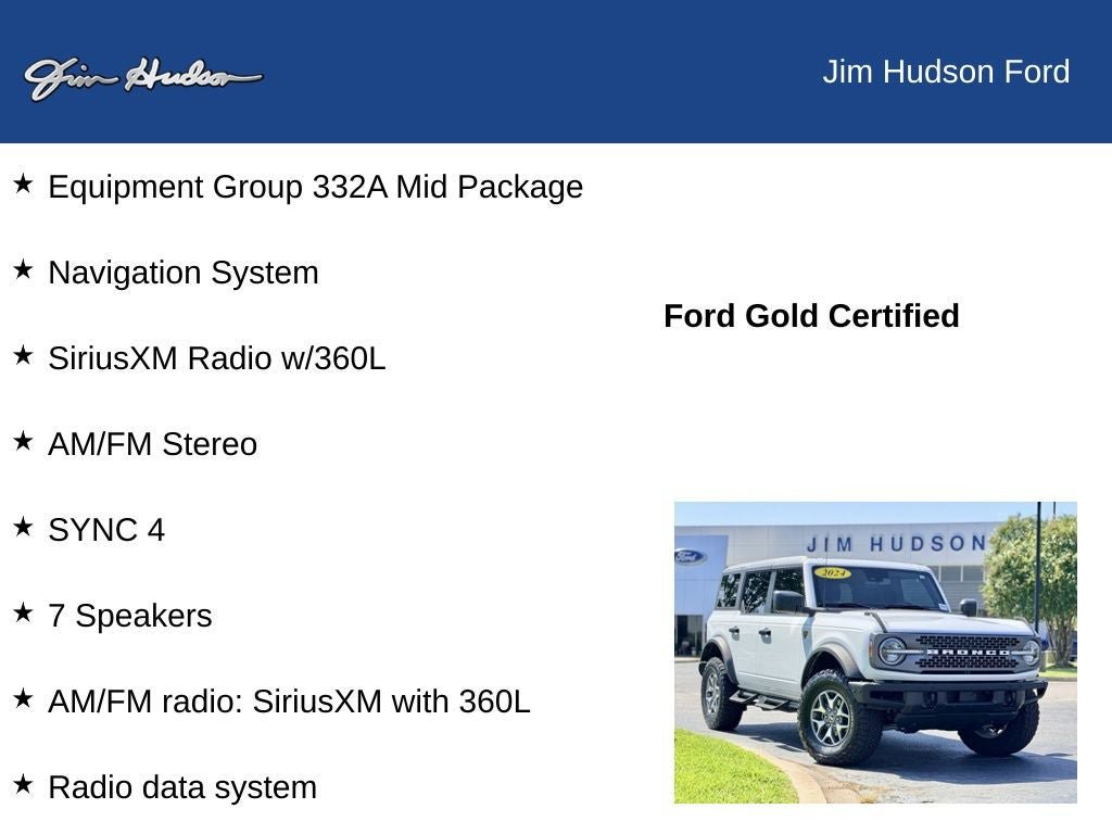 Used 2024 Ford Bronco Badlands AWD/4WD image 12