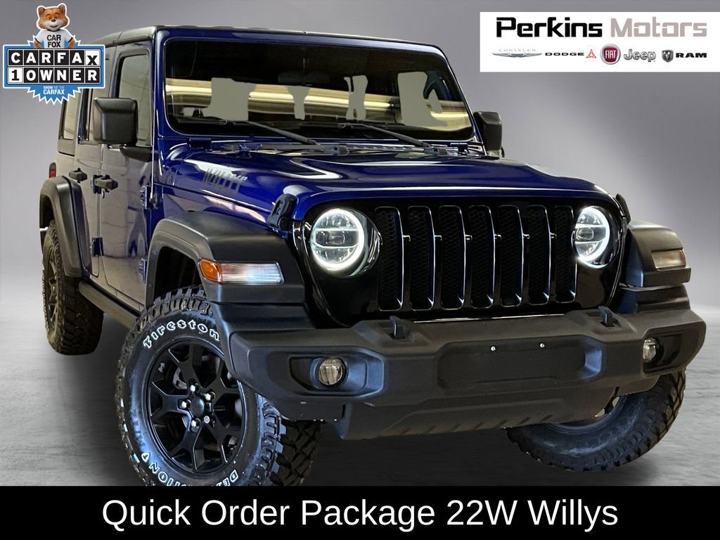 Used 2020 Jeep Wrangler Unlimited Sport image 1