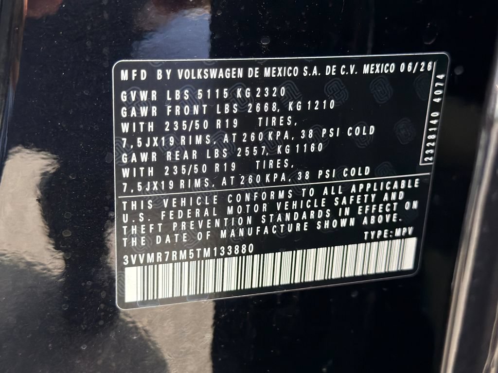 New 2026 Volkswagen Tiguan SE AWD/4WD image 31