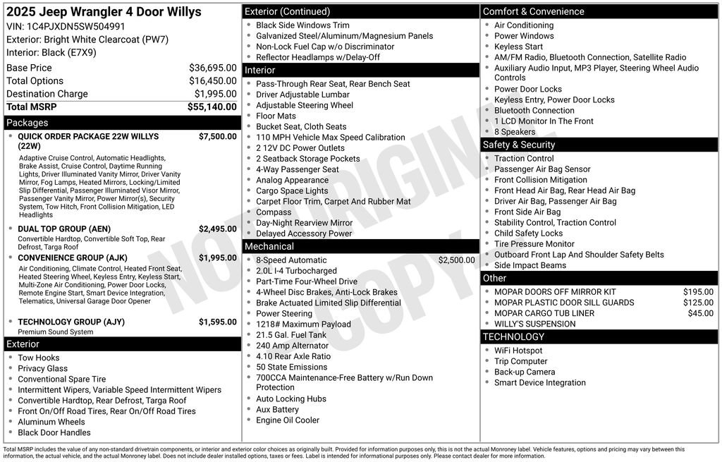 Certified 2025 Jeep Wrangler Willys image 39