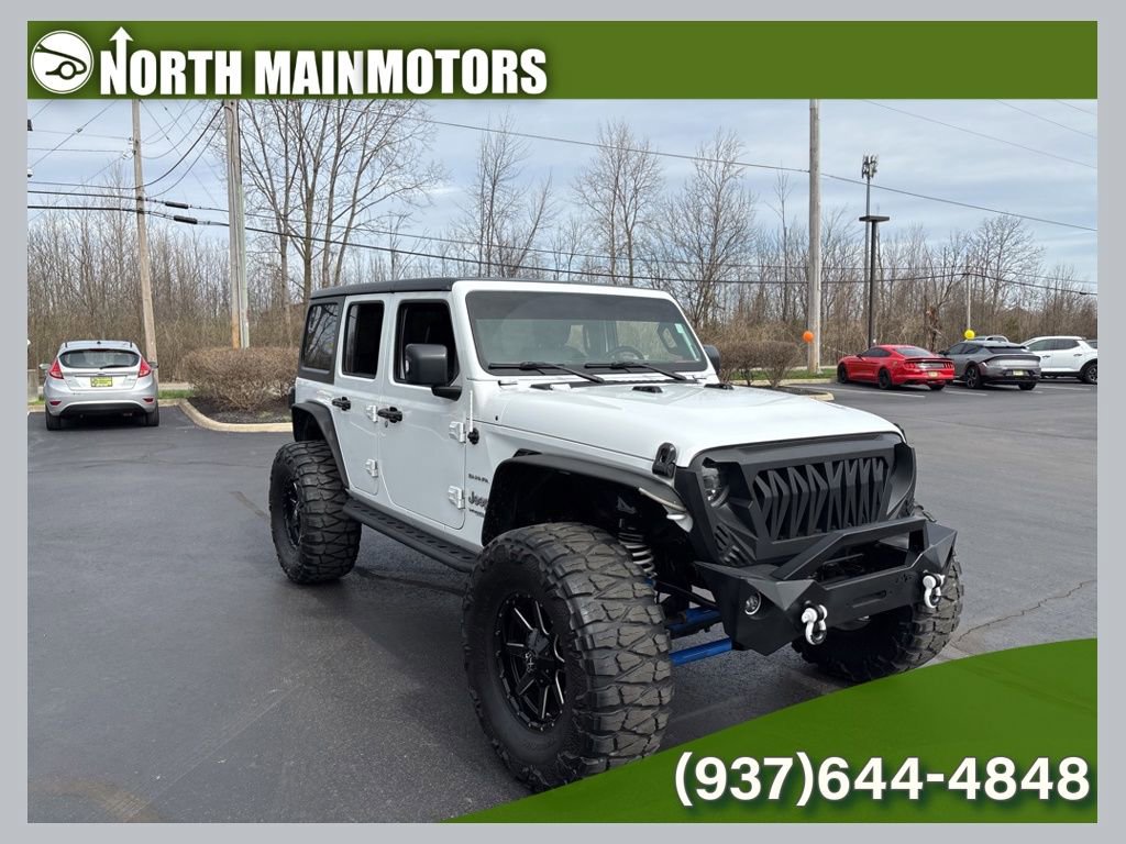 Used 2018 Jeep Wrangler Unlimited Sahara video 1