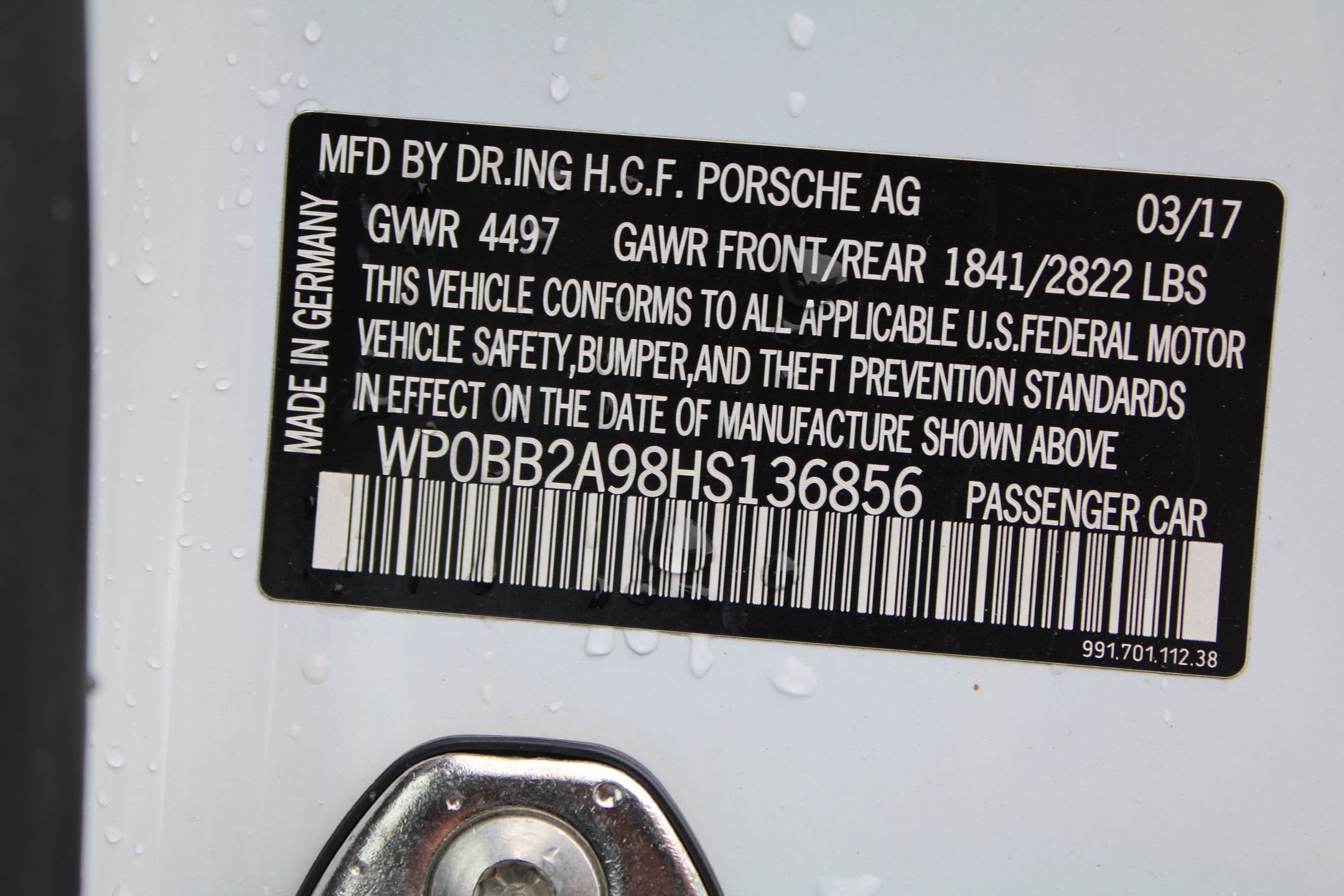 Used 2017 Porsche 911 Targa 4S image 30