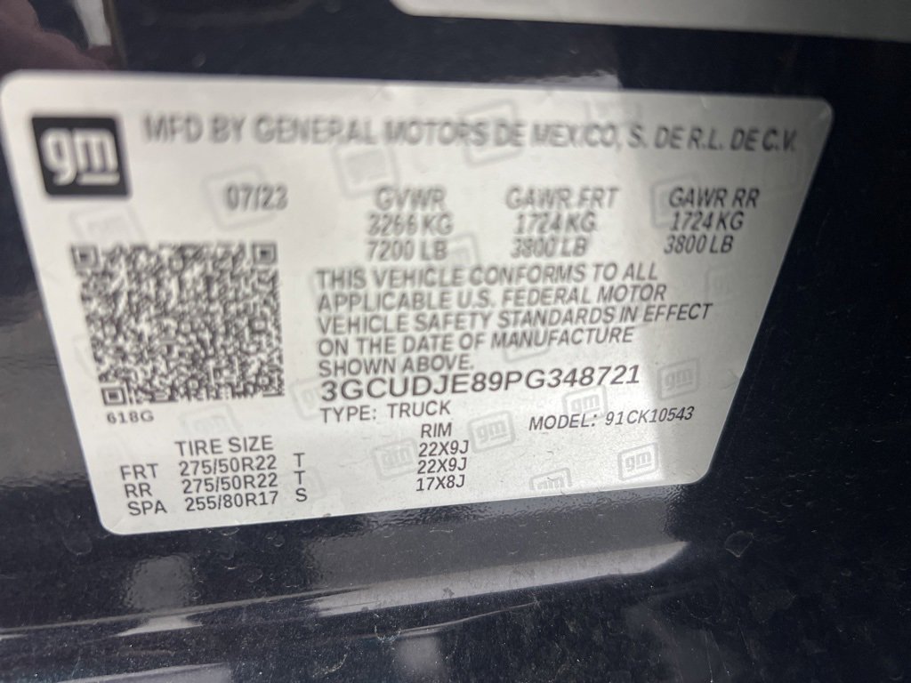 Used 2023 Chevrolet Silverado 1500 High Country w/ High Country Premium Package image 32