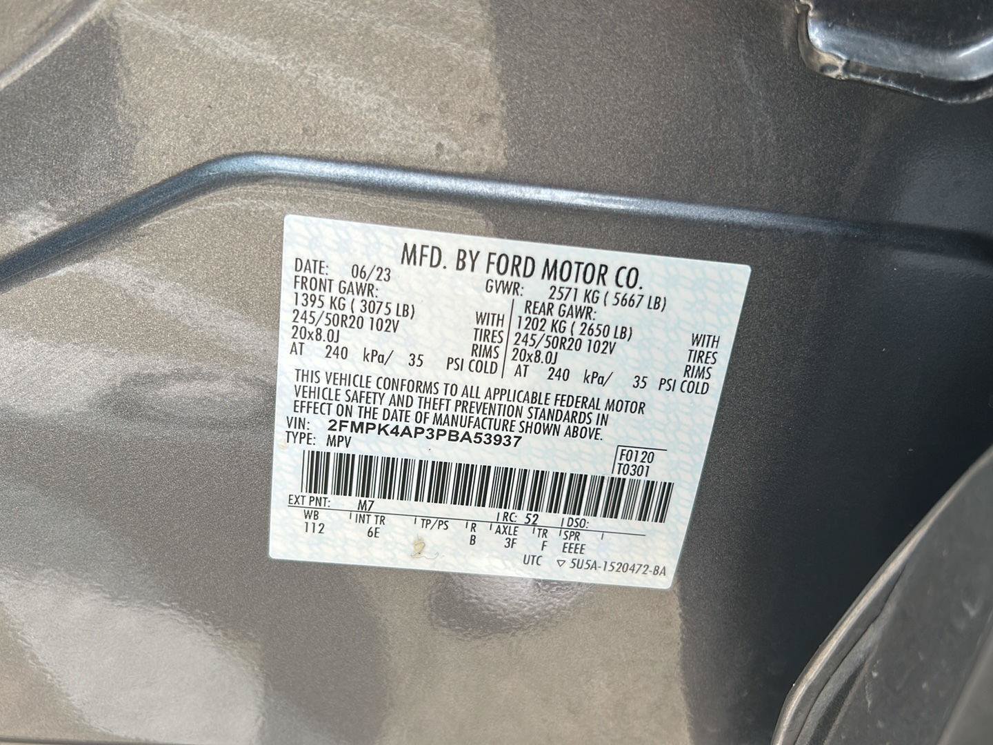 Used 2023 Ford Edge ST AWD/4WD image 31
