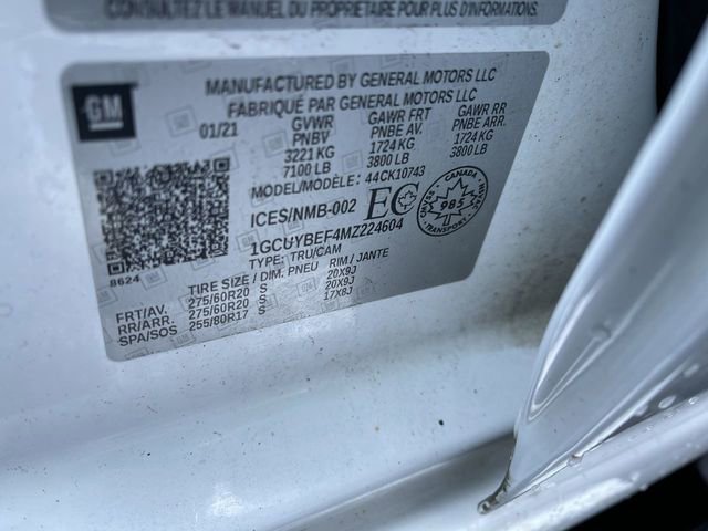 Used 2021 Chevrolet Silverado 1500 Custom image 32