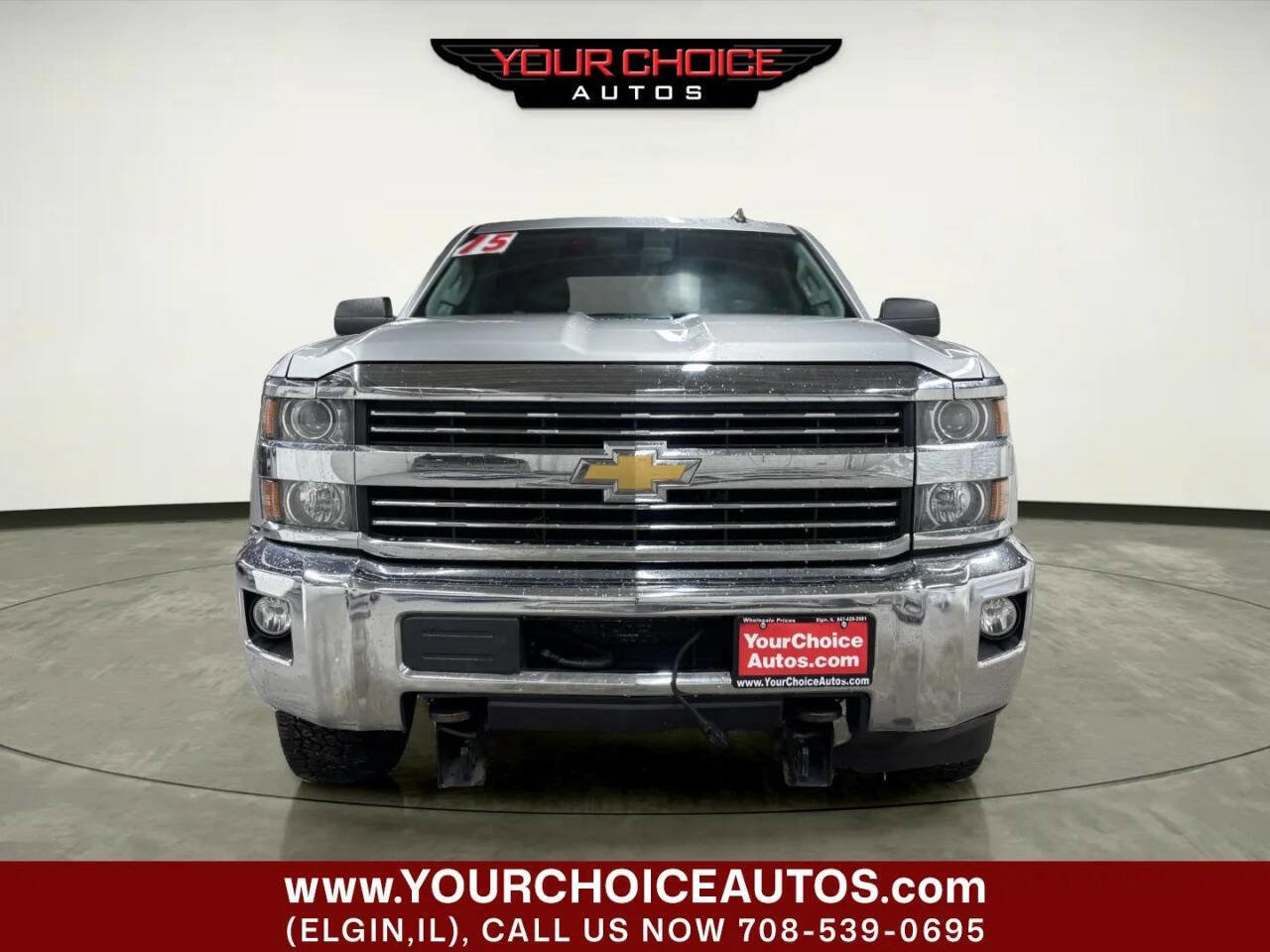 Used 2015 Chevrolet Silverado 2500 LT w/ LT Convenience Package AWD/4WD image 8