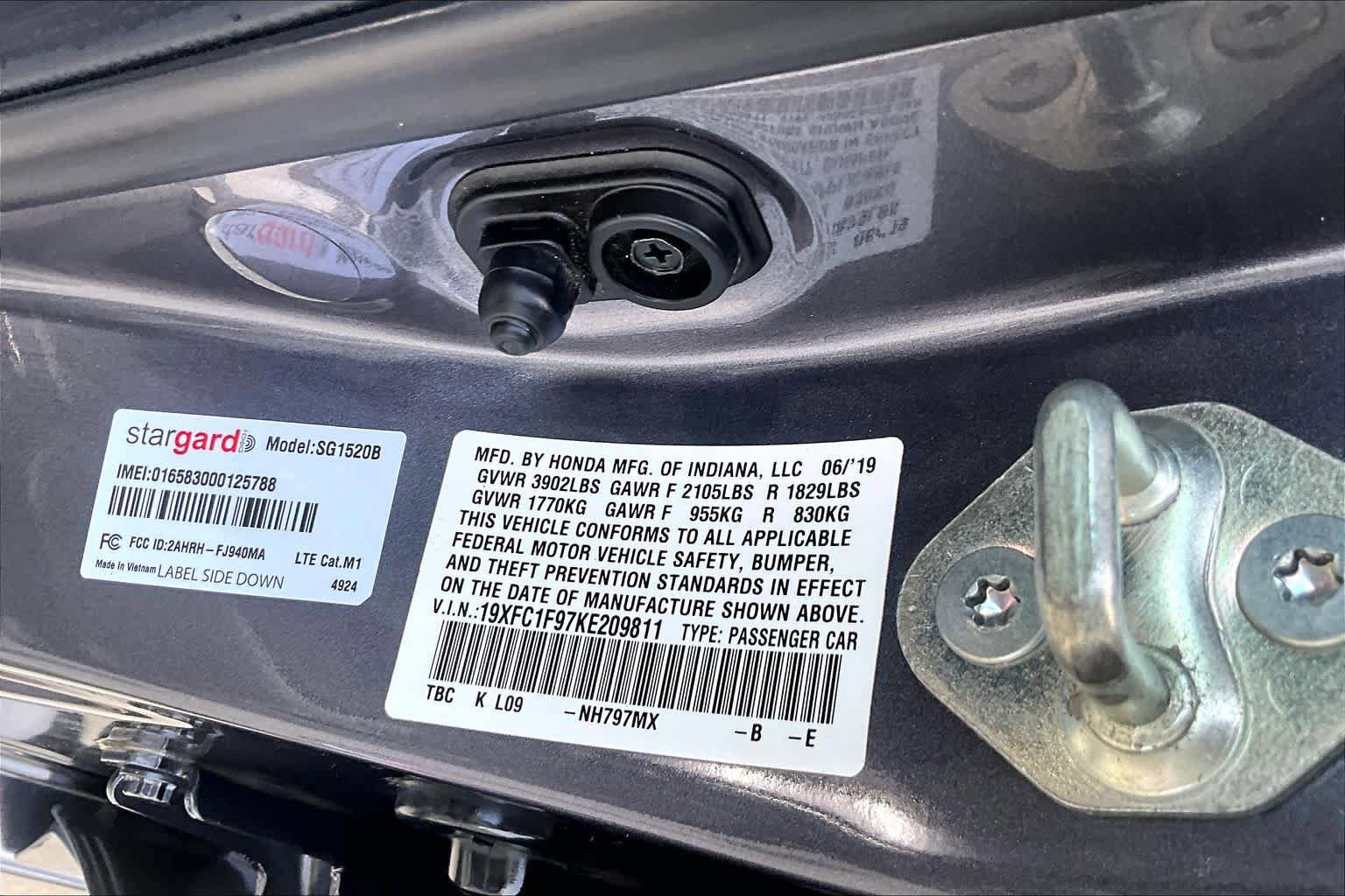 Used 2019 Honda Civic Touring image 36