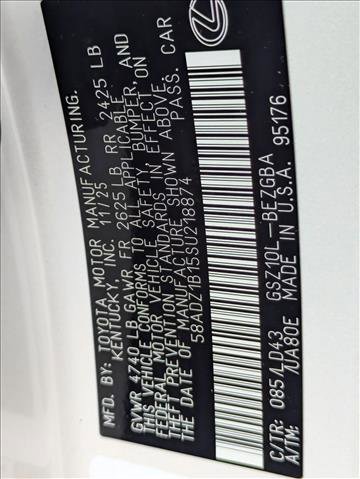 New 2025 Lexus ES 350 w/ Premium Package image 17