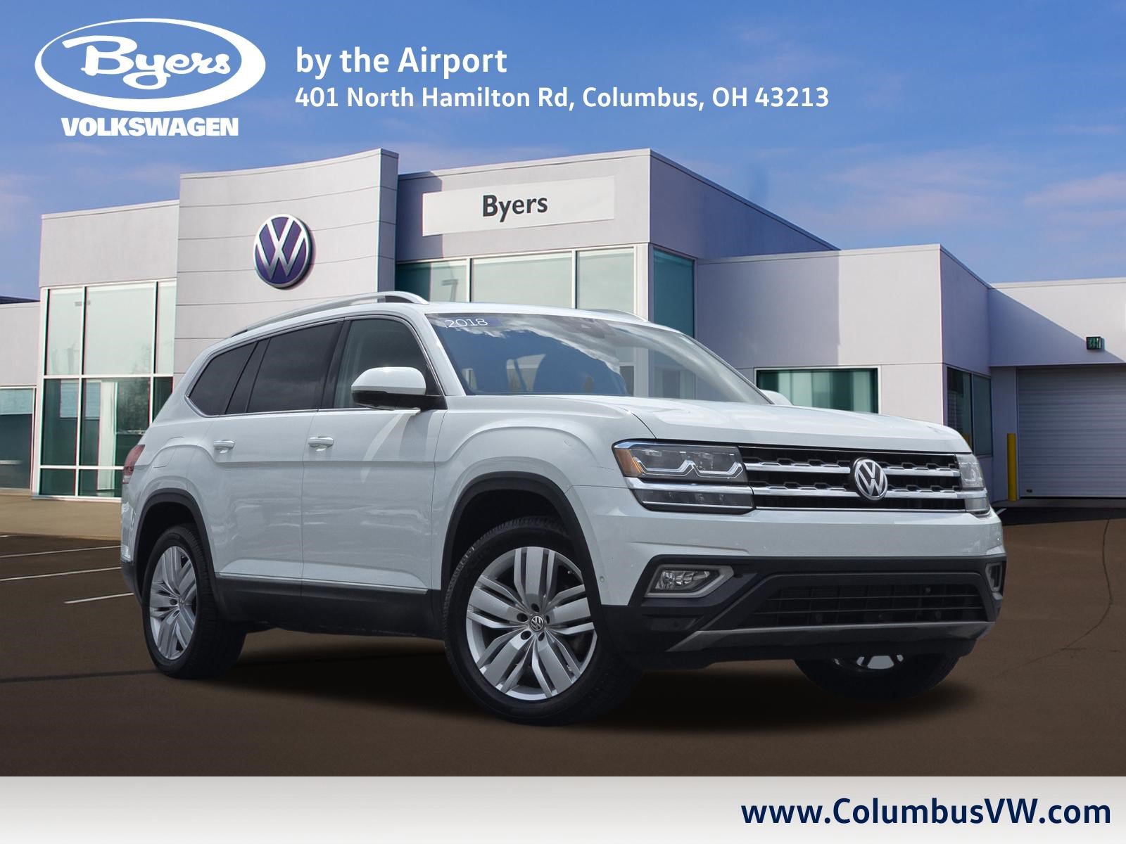 Used 2018 Volkswagen Atlas SEL Premium AWD/4WD image 1