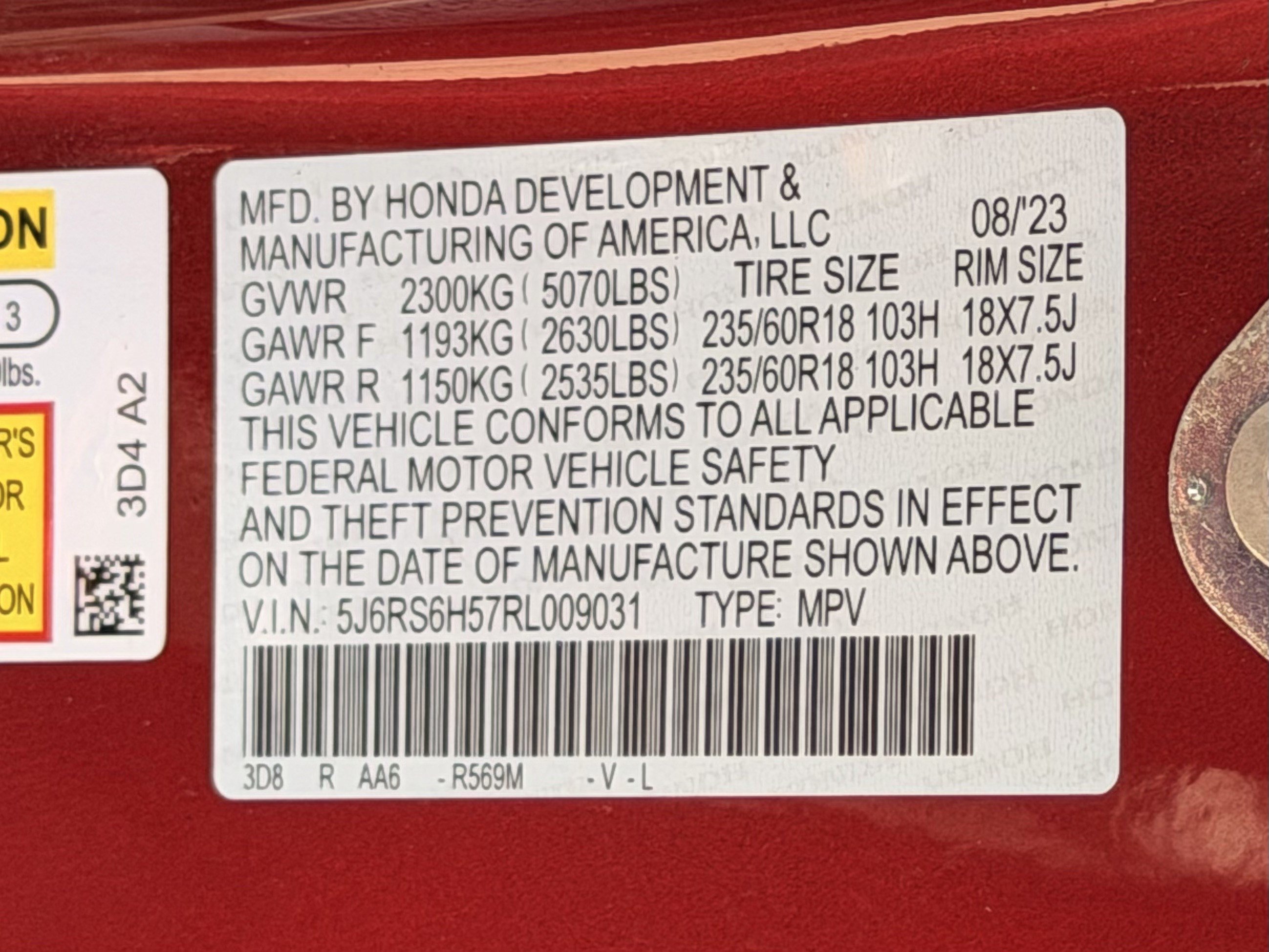 Certified 2024 Honda CR-V Sport image 28