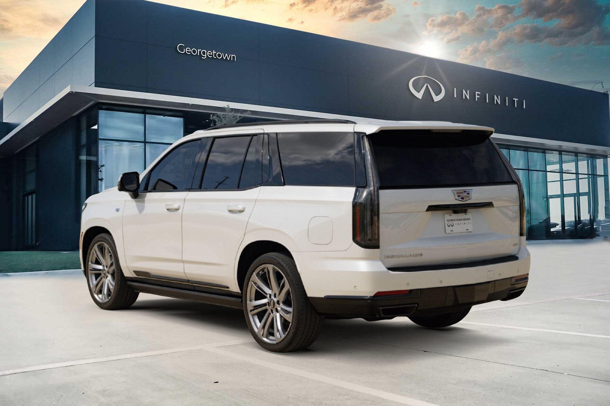 Used 2025 Cadillac Escalade Sport w/ Touring Package AWD/4WD image 6